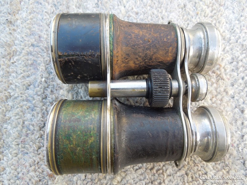 Antique military binoculars