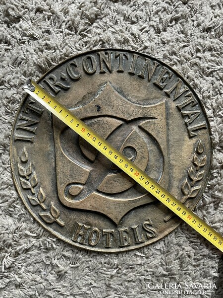 Inter continental hotels bronze plaque