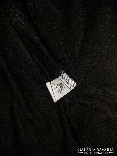 Burberry Black Long Sleeve Men's Cotton Top 3xl