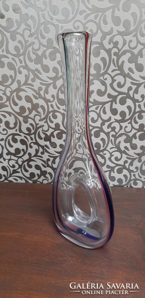 5108 - Very nice, special glass vase