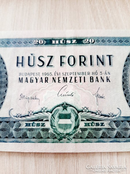 20 Forintos bankjegy 1965