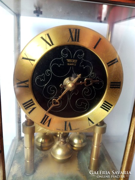 Rotating pendulum, drill, Trenkle table clock