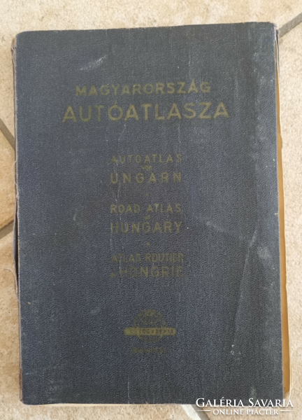 Car Atlas of Hungary 1962