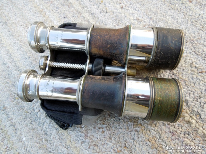 Antique military binoculars