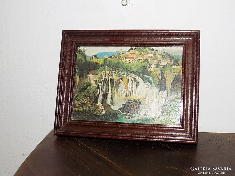 Miniature, Czöntváry Kosztka Tivadar, Jajce Waterfall