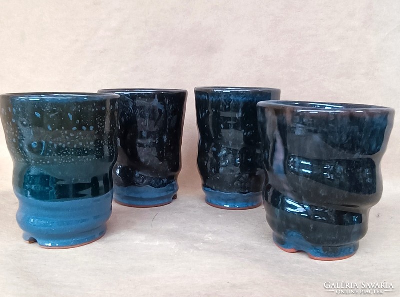 A master's touch #abbot glass set of four.