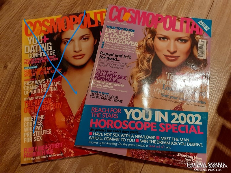 Newspaper - cosmopolitan January 2002