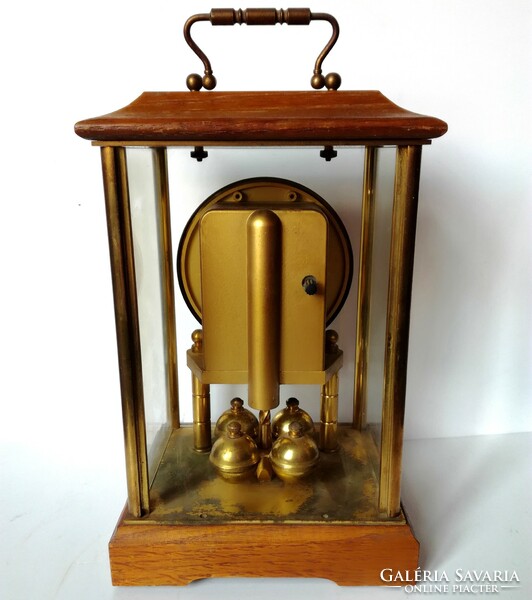 Rotating pendulum, drill, Trenkle table clock