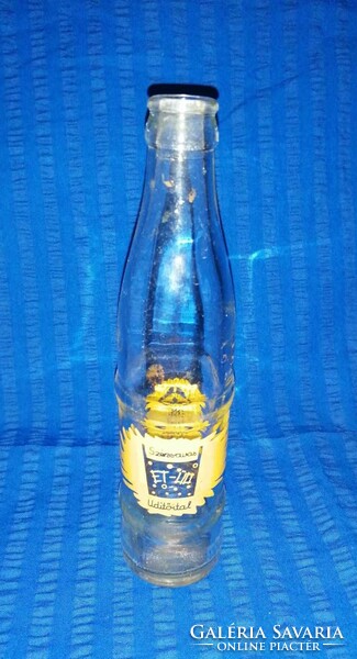 Retro ET-ÜD üdítőitalos üveg palack Erdei Termék Vállalat (A14)