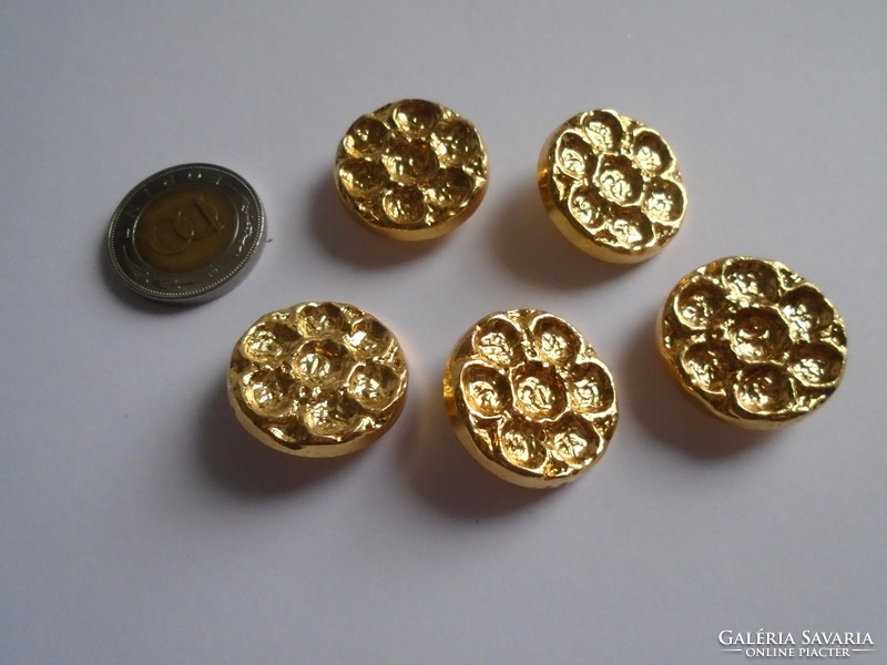 5 Pcs. Floral new button.