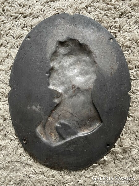 Beethoven cast iron portrait