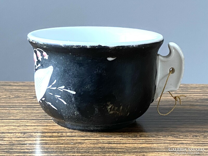 Komacsze antique painted porcelain mug with handle