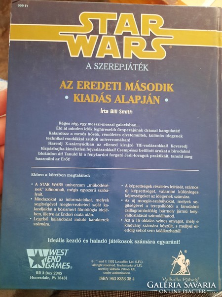 Star wars, the role play, negotiable