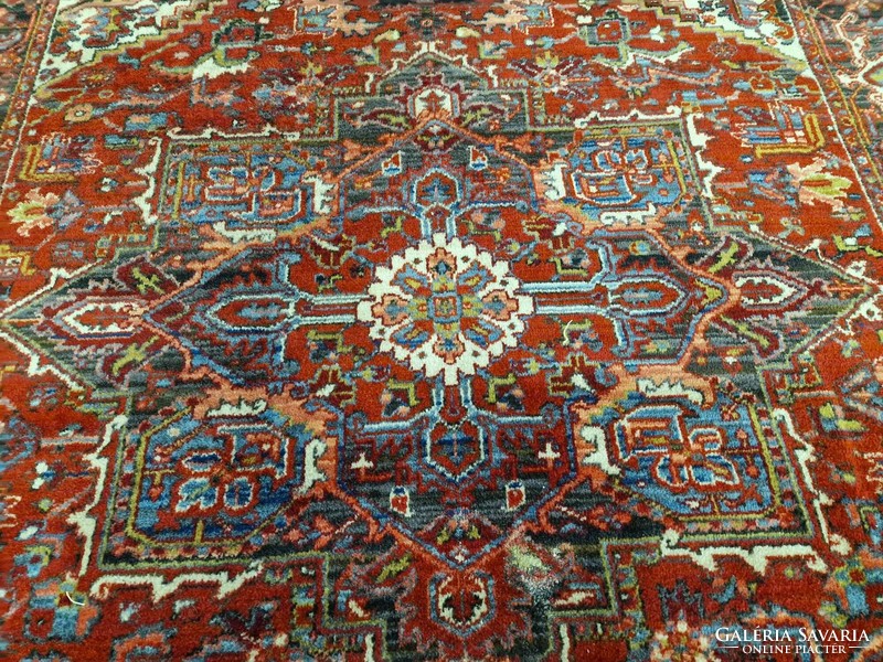 Álomszép heriz 183x250 gyapjú perzsa szőnyeg Z43 házhoz szállítással