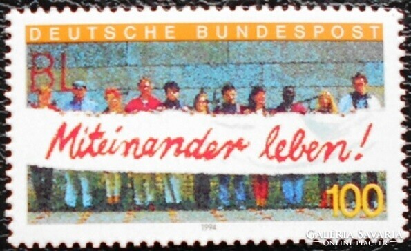 N1725 / Németország 1994 Külföldiek Németországban bélyeg postatiszta