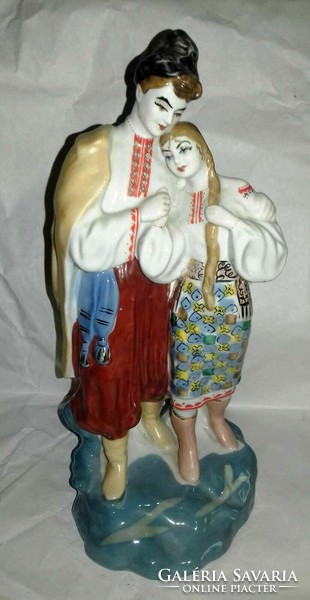 Любители маркированная русская фарфоровая фигурка - OROSZ SZERELMESPÁR