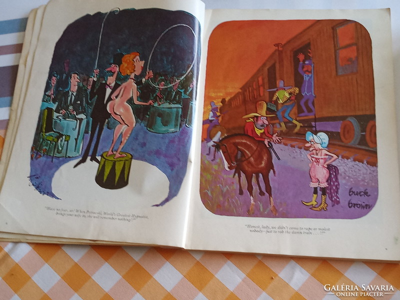 The PLAYBOY Cartoon Album 4. 1971-ből  irányára 20000ft óbuda The Playboy Cartoon Album # 4, puha kö