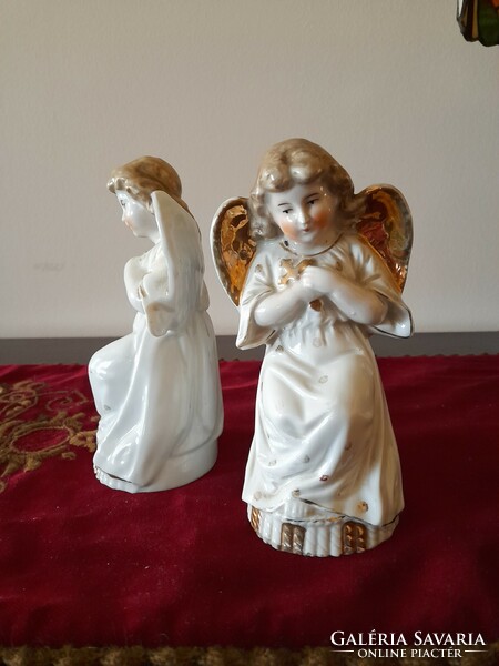 Porcelán angyalok párban
