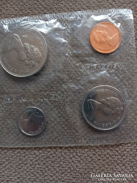 KANADA 1968-ból DOLLAR ( 1 cent-1 dollar ) SZETT  6 db CANADIAN ROYAL MINT