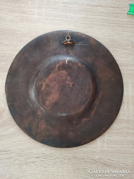 Ferdinand red copper wall plate