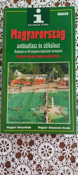 Magyarország autósatlasz és útikalauz 1998, a települések látnivalóival