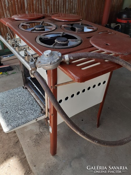 Old gas stove