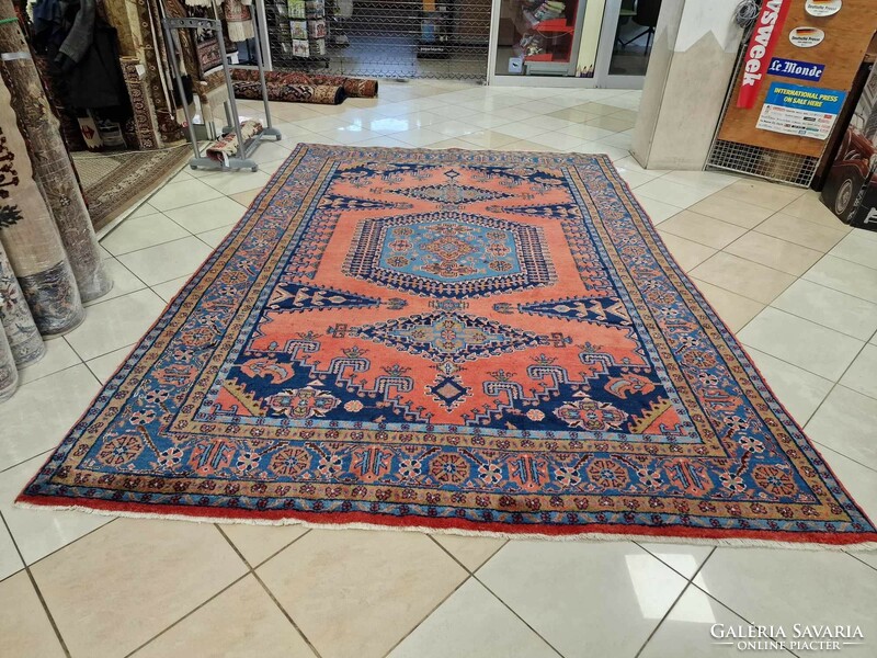 Viss-hamadan 240x350cm hand-knotted wool Persian carpet z44