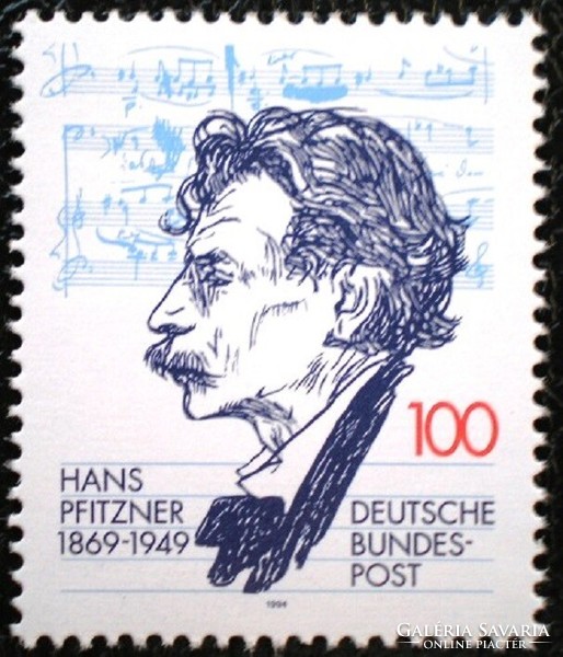 N1736 / Németország 1994 Hans Pfitzner bélyeg postatiszta