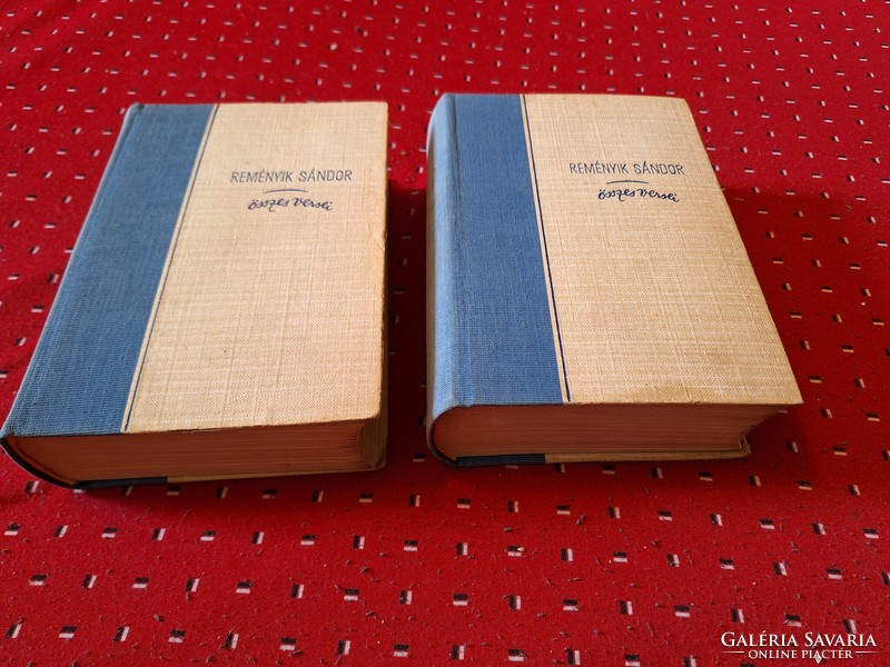 I 1943 second but first complete edition!!! Sándor Reményik: all his poems i-ii !!! Revai