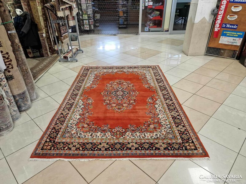 Tabriz motívumos 170x250cm kézi csomózású gyapjú perzsa szőnyeg Z41