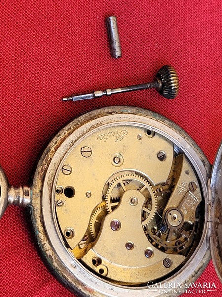 János Brauswetter silver pocket watch ii.