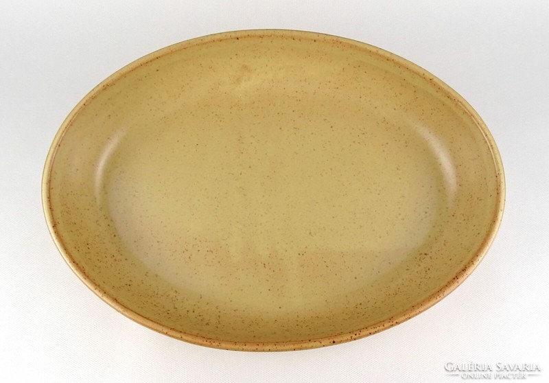 1Q970 large glazed ceramic bowl baking dish 25 x 35.5 Cm