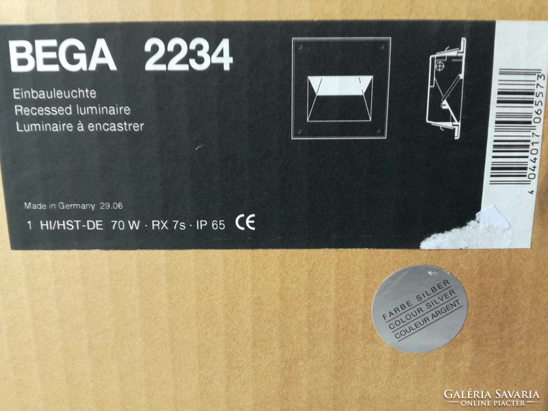 New bega 2234 wall recessed premium luminaire