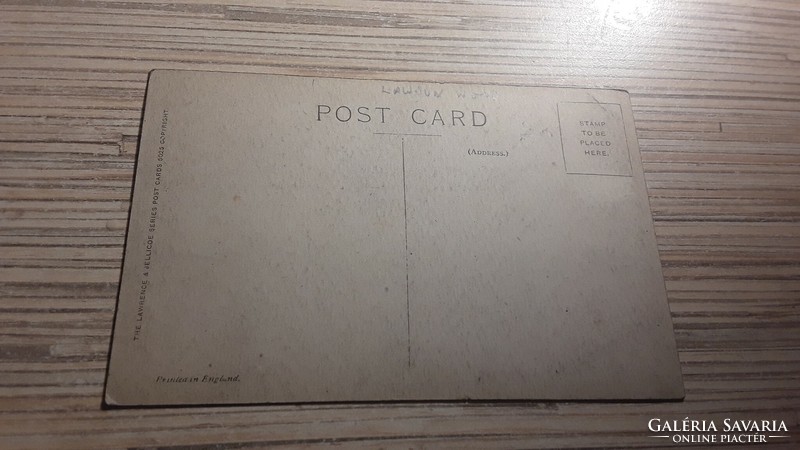 Antique lawson wood military postcard.