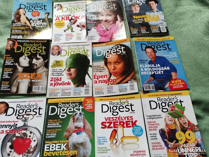 Readers  Digest magazinok 50 db összesen