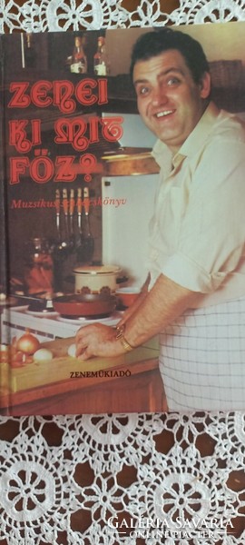Zenei Ki mit főz, muzsikus szakácskönyv 1983