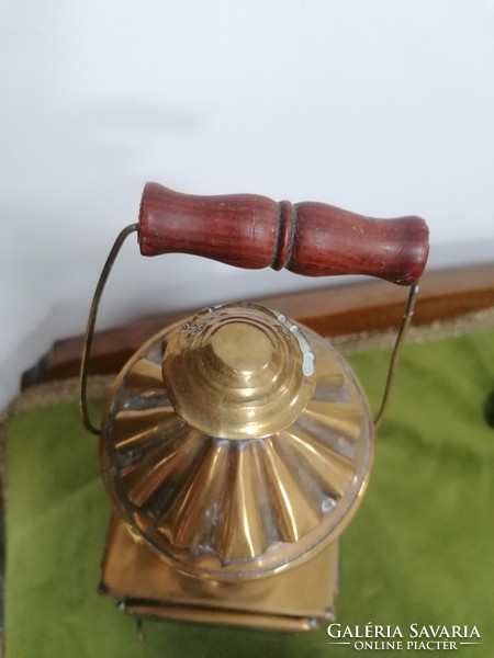 Copper lantern, kerosene