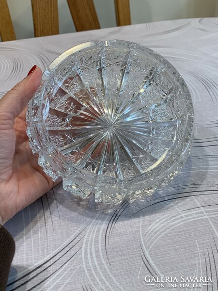 Crystal ashtray flawless ashtray