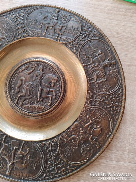 Ferdinand red copper wall plate