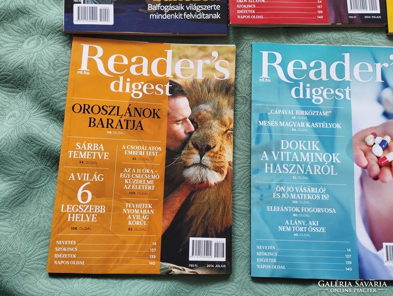 Readers  Digest magazinok 50 db összesen