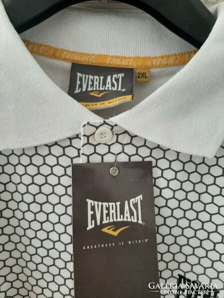 Everlast men's t-shirt with collar xxl 100% cotton