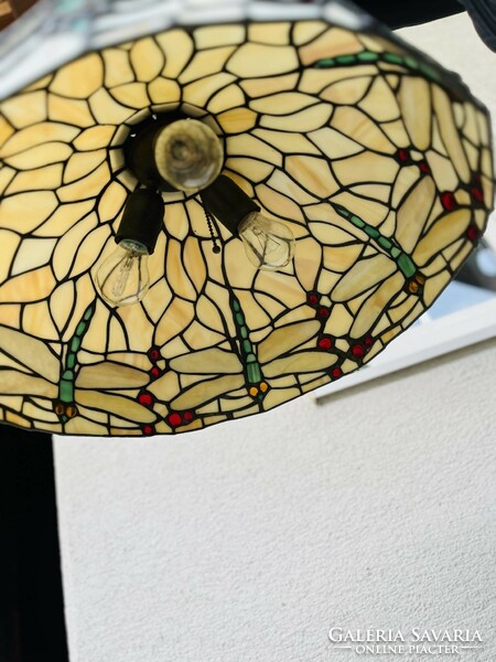 Stained glass lamp, chandelier, tiffany