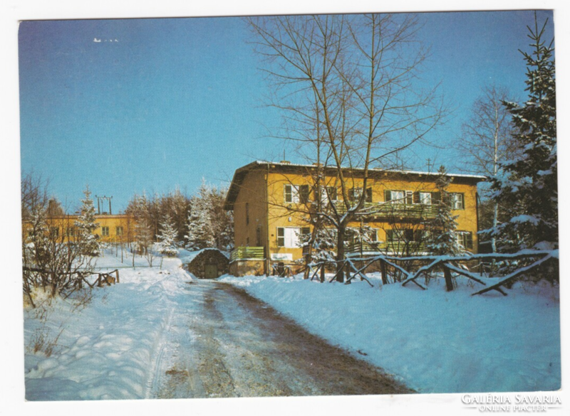 Mátraháza vörömarty tourist hostel - old postcard