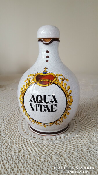 Old pharmacy porcelain pot, jug