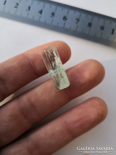 Beautiful aquamarine crystal, mineral