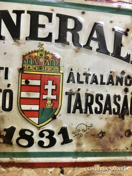 Vintage retro general insurance company 1831 Triest