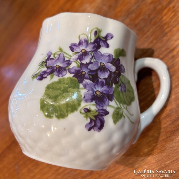Zsolnay rare violet belly mug