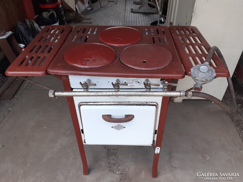 Old gas stove