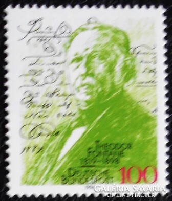 N1767 / Németország 1994 Theodor Fontane bélyeg postatiszta