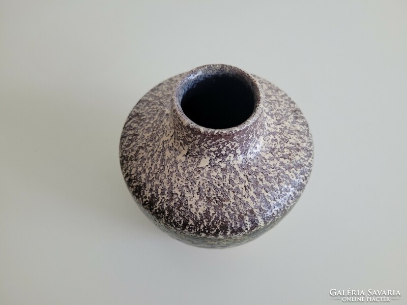 Retro mid century ceramic vase and Bodrog Kresztúr bowl